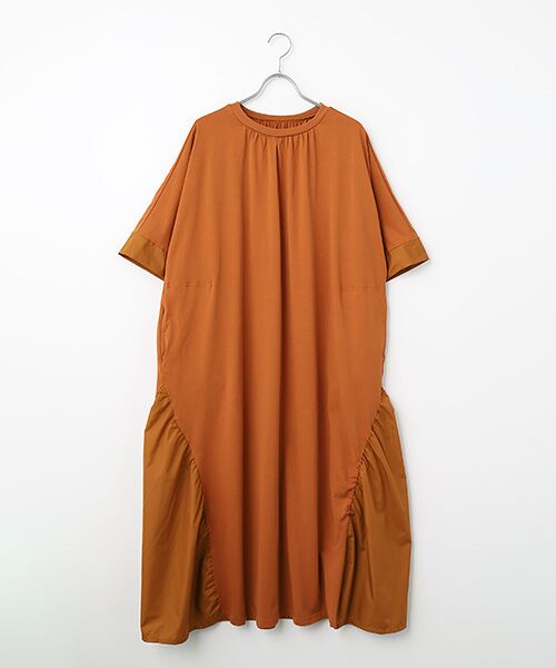 FRAPBOIS / フラボア ロング・マキシ丈ワンピース | トリムワンピ（レンガ）