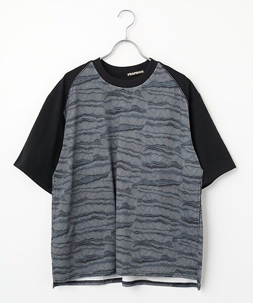 FRAPBOIS / フラボア Tシャツ | サンディーウェーブT（ブラック）