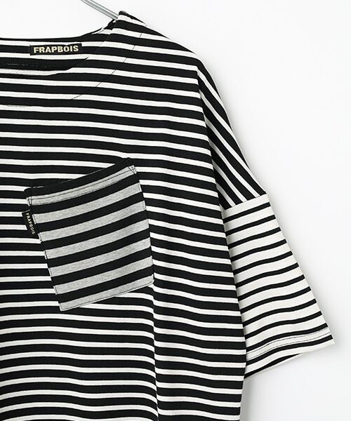 FRAPBOIS / フラボア カットソー | クワトロボーダー カットソー | 詳細2