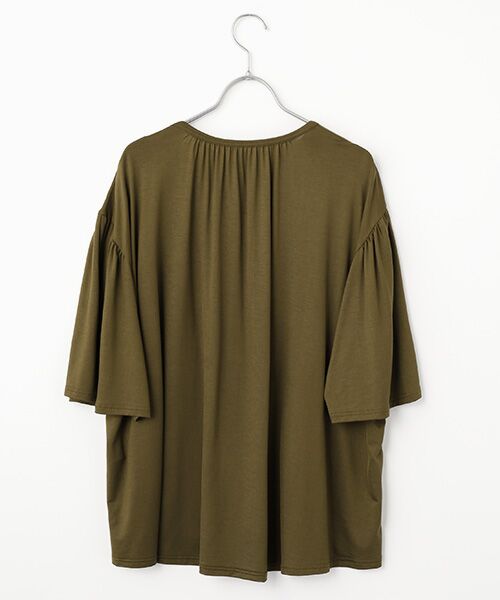 FRAPBOIS / フラボア カットソー | パネルギャザー カットソー | 詳細1