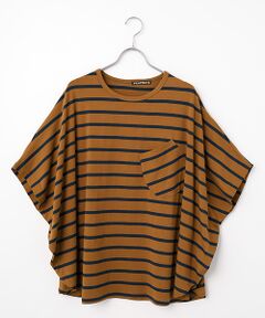 FRAPBOIS / フラボア カットソー | サークルボーダー カットソー