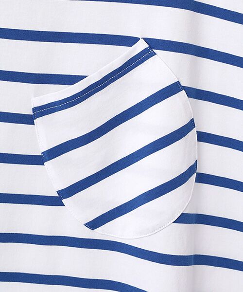 FRAPBOIS / フラボア カットソー | サークルボーダー カットソー | 詳細1