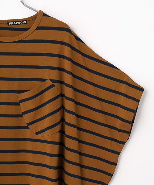 FRAPBOIS / フラボア カットソー | サークルボーダー カットソー | 詳細3