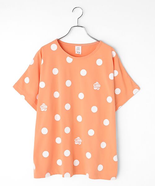 FRAPBOIS / フラボア Tシャツ | ドルマンドット2（サーモンピンク）