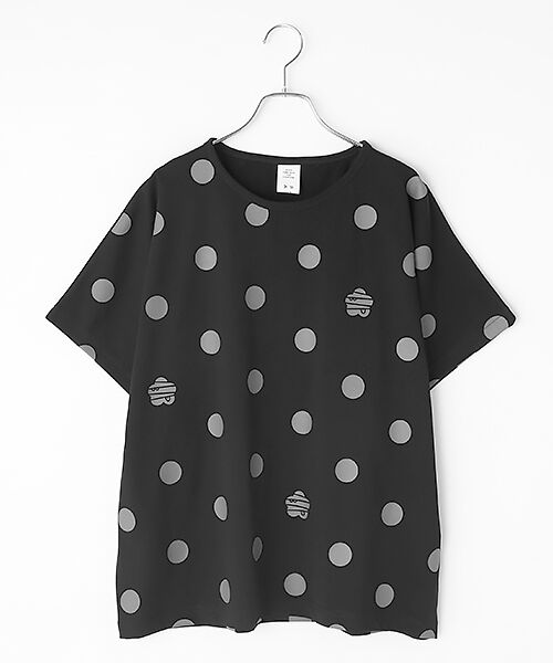 FRAPBOIS / フラボア Tシャツ | ドルマンドット2（ブラック）