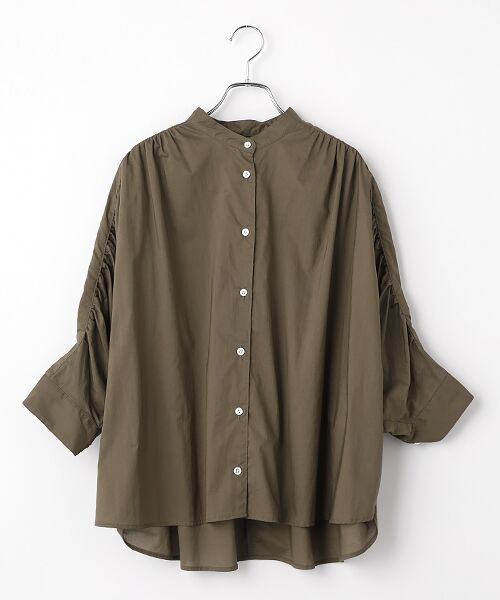 FRAPBOIS / フラボア シャツ・ブラウス | ドルマンローン ブラウス（グレイッシュベージュ）