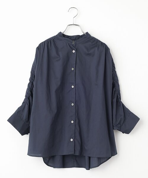 FRAPBOIS / フラボア シャツ・ブラウス | ドルマンローン ブラウス（ネイビー）