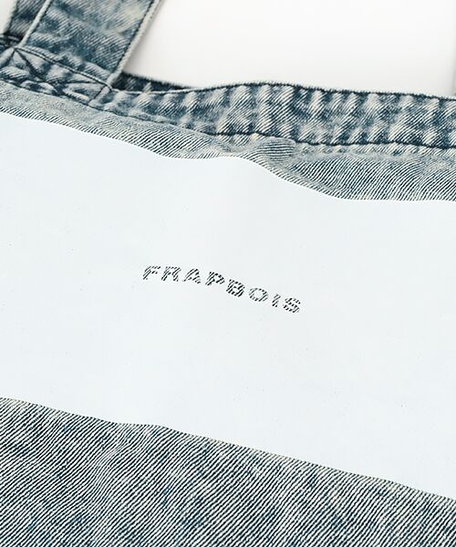 FRAPBOIS / フラボア トートバッグ | デニムロゴBAG | 詳細6