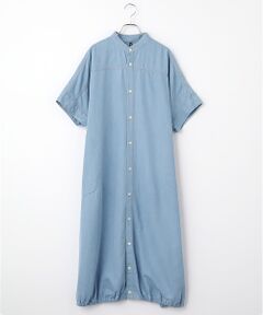 FRAPBOIS / フラボア ロング・マキシ丈ワンピース | モイストデニム ワンピース