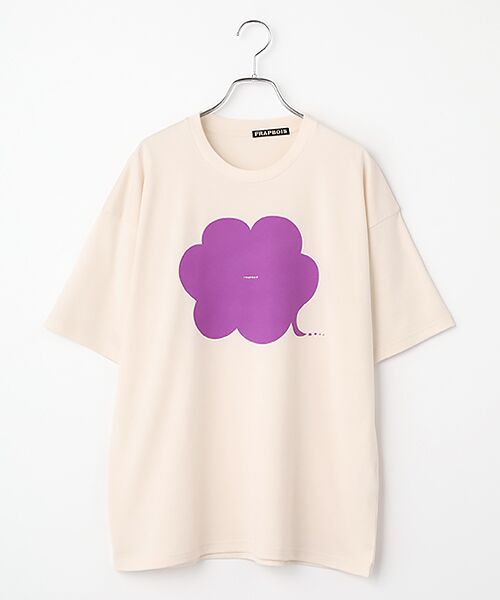 FRAPBOIS / フラボア Tシャツ | フキダシT（アイボリー）