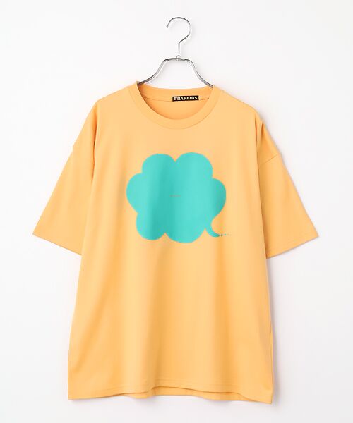 FRAPBOIS / フラボア Tシャツ | フキダシT（オレンジ）