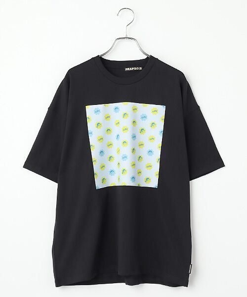 FRAPBOIS / フラボア Tシャツ | ミルキー ボックスＴシャツ（ブラック）