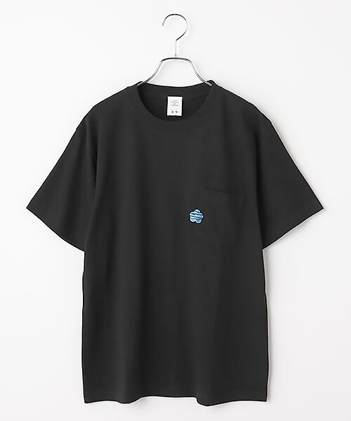 FRAPBOIS / フラボア Tシャツ | パークポケTシャツ（ブラック）