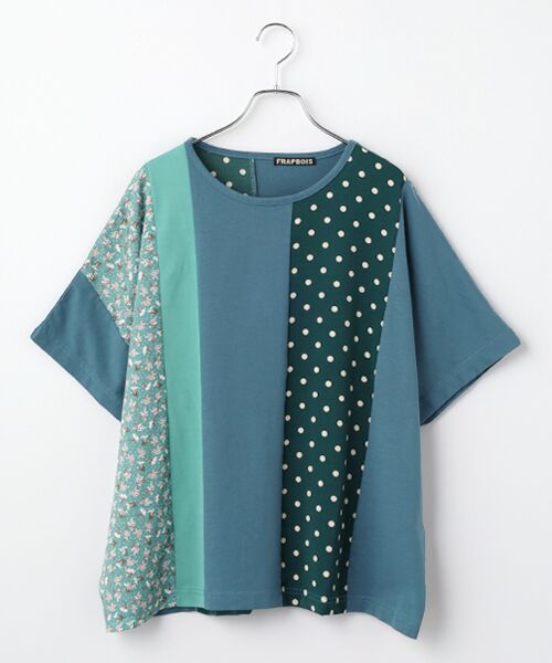 FRAPBOIS / フラボア Tシャツ | フラワードット Tシャツ（グリーン系その他）