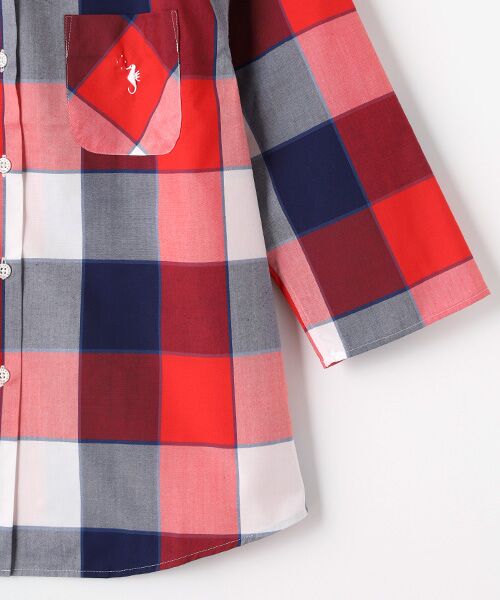 FUKUZO / フクゾー シャツ・ブラウス | ロールアップスリーブ七分袖（マルティー） | 詳細3