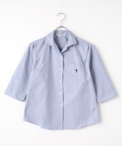 FUKUZO / フクゾー シャツ・ブラウス | ロールアップスリーブ七分袖（OX生地）