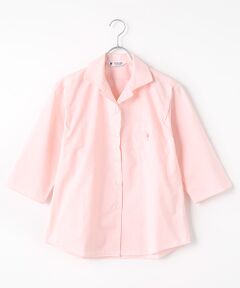 FUKUZO / フクゾー シャツ・ブラウス | ロールアップスリーブ七分袖（TC生地）