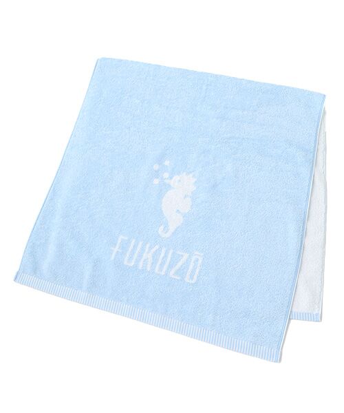 FUKUZO/フクゾー 【期間限定・ラッピングツール付】バスタオル MIXブルー F FUKUZO/フクゾー 【期間限定・ラッピングツール付】バスタオル MIXブルー F