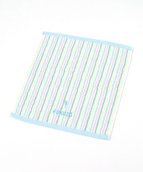 FUKUZO / フクゾー ハンカチ | 【ラッピングツール付】ウォッシュタオル(キャンディストライプ)