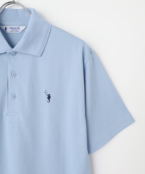 FUKUZO / フクゾー ポロシャツ | 紳士ポロシャツ半袖天竺無地 | 詳細6