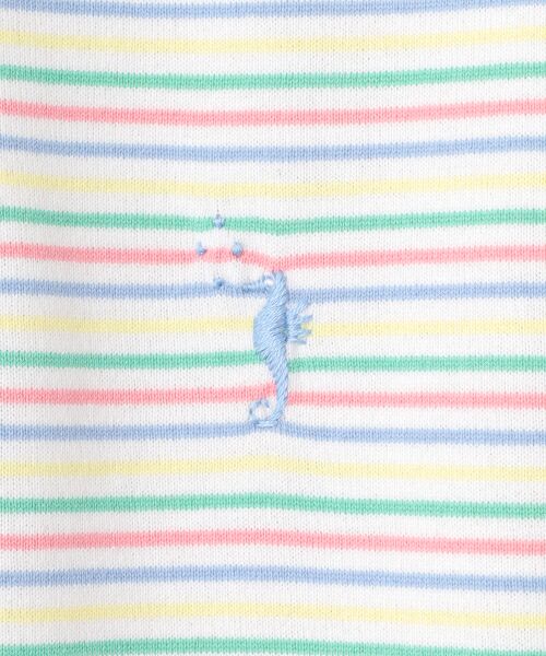 FUKUZO / フクゾー ポロシャツ | 紳士ポロシャツ半袖天竺ボーダー | 詳細1