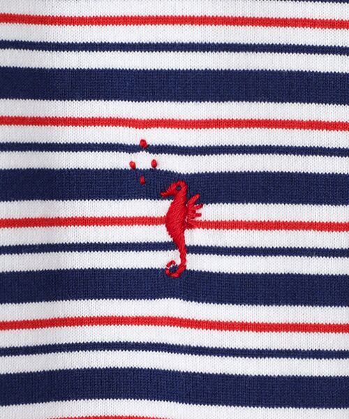 FUKUZO / フクゾー ポロシャツ | 紳士ポロシャツ半袖天竺ボーダー | 詳細3