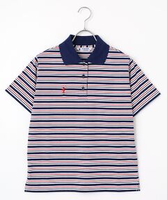 FUKUZO / フクゾー 婦人ポロシャツ半袖天竺無地 婦人 ポロ地スクープネックTシャツ半袖 - フクゾー洋品店