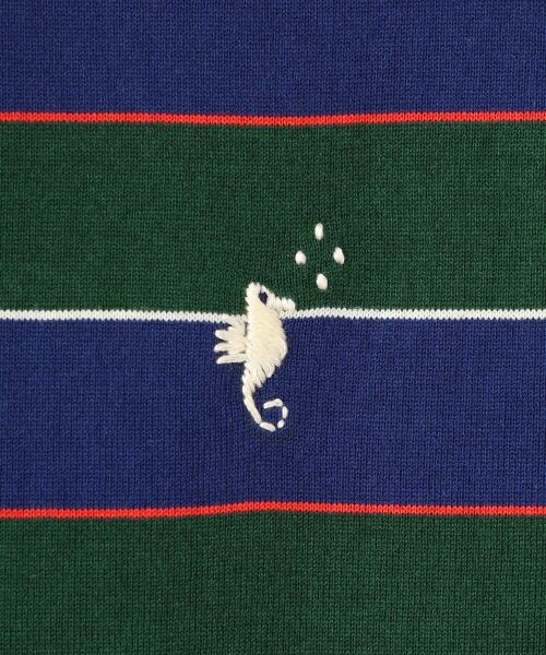 FUKUZO / フクゾー ポロシャツ | 婦人ポロシャツ半袖天竺ボーダー | 詳細9