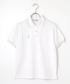 FUKUZO / フクゾー ポロシャツ | 婦人ポロシャツ半袖襟ライン