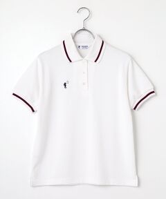 FUKUZO / フクゾー ポロシャツ | 婦人ポロシャツ半袖襟ライン