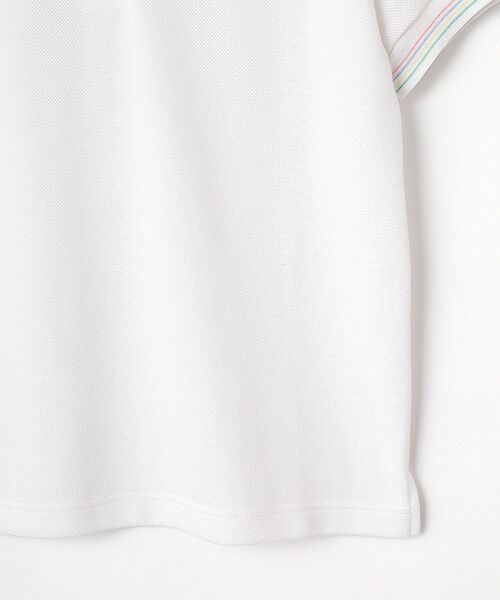 FUKUZO / フクゾー ポロシャツ | 婦人ポロシャツ半袖襟ライン | 詳細3