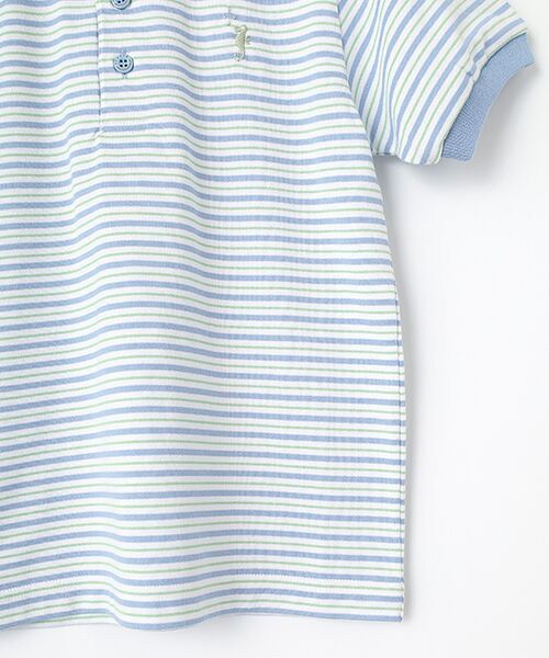 FUKUZO / フクゾー ポロシャツ | 子供ポロシャツ半袖天竺ボーダー | 詳細3