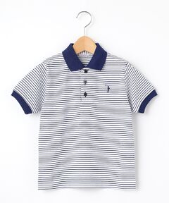 FUKUZO / フクゾー ポロシャツ | 子供ポロシャツ半袖天竺ボーダー