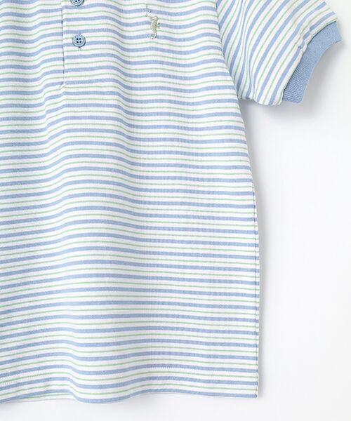 FUKUZO / フクゾー ポロシャツ | 子供ポロシャツ半袖天竺ボーダー | 詳細3