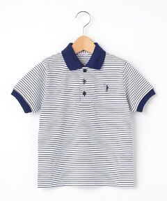 FUKUZO / フクゾー ポロシャツ | 子供ポロシャツ半袖天竺ボーダー