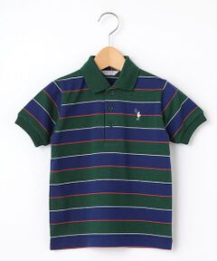 FUKUZO / フクゾー ポロシャツ | 子供ポロシャツ半袖天竺ボーダー