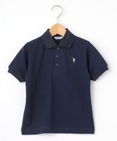 FUKUZO / フクゾー ポロシャツ | 子供ポロシャツ半袖鹿の子無地