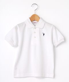 FUKUZO / フクゾー ポロシャツ | 子供ポロシャツ半袖鹿の子無地