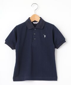 FUKUZO / フクゾー ポロシャツ | 子供ポロシャツ半袖鹿の子無地