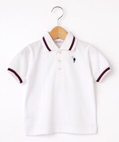 FUKUZO / フクゾー ポロシャツ | 子供ポロシャツ半袖襟ライン