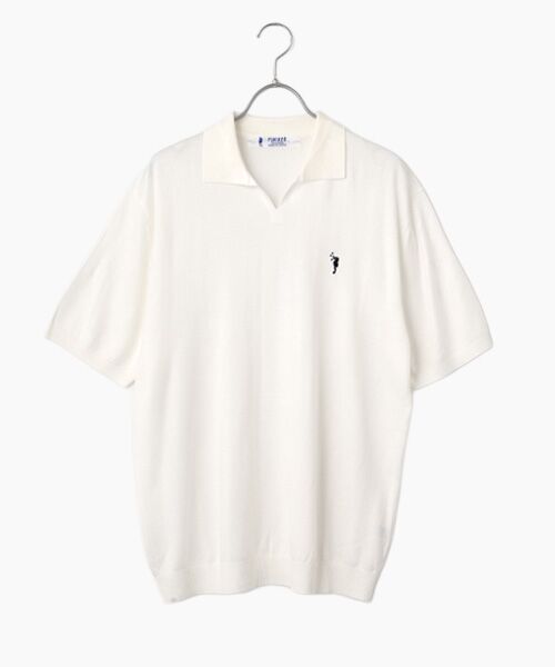 FUKUZO / フクゾー ニット・セーター | 紳士ラルゴポロシャツ（白）