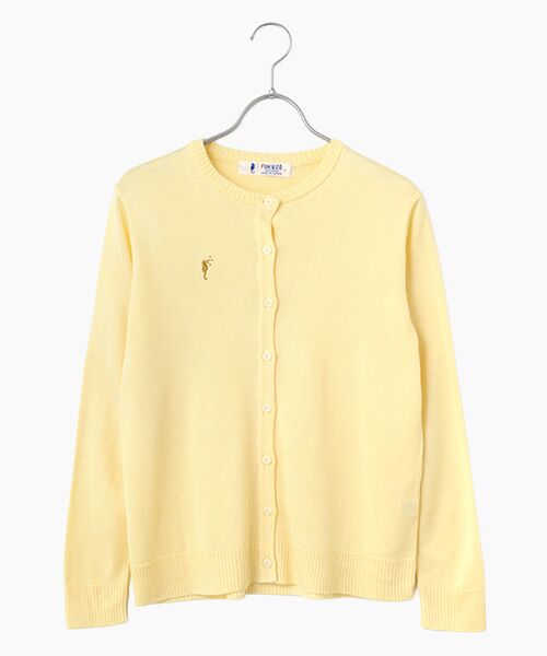 FUKUZO / フクゾー カーディガン・ボレロ | 婦人ラルゴクルーカーディガン長袖（クリーム）