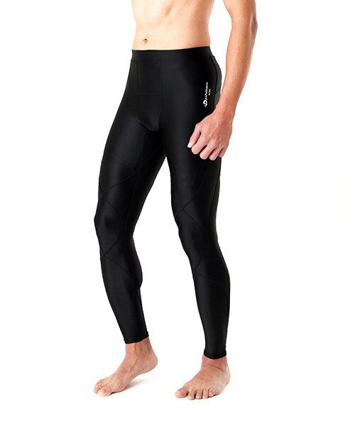 fumiyasports / フミヤスポーツ その他インナー・ルームウェア | ソフト Men's ロングタイツ Black | 詳細1