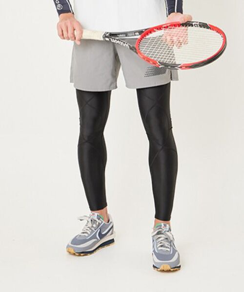 fumiyasports / フミヤスポーツ その他インナー・ルームウェア | ソフト Men's ロングタイツ Black | 詳細9