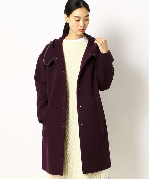 セール ハンドメイド仕立てフード付きコート その他アウター Gabardine K T ギャバジンk T ファッション通販 タカシマヤファッションスクエア