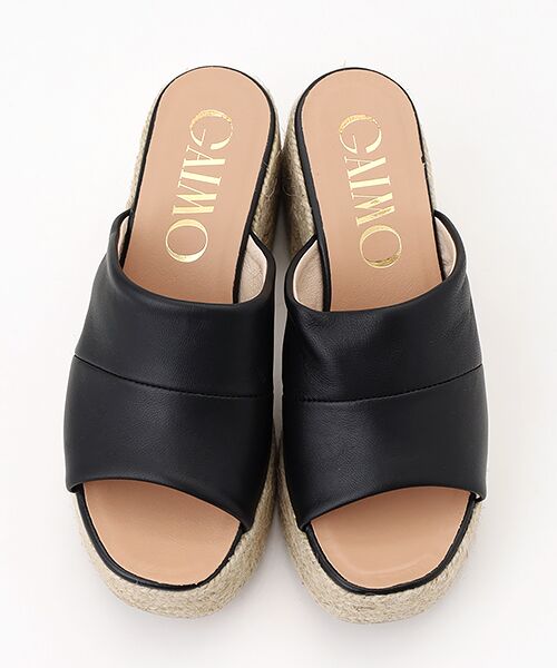 gaimo / ガイモ サンダル | プレーンジュート厚底サンダル | 詳細2