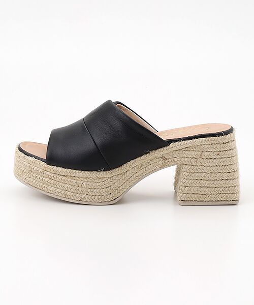 gaimo / ガイモ サンダル | プレーンジュート厚底サンダル | 詳細3