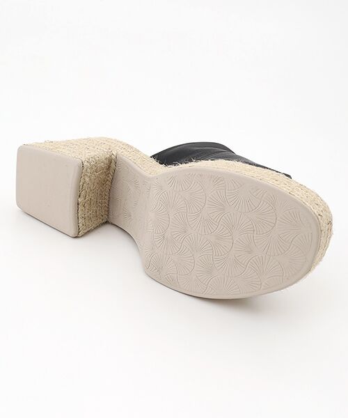 gaimo / ガイモ サンダル | プレーンジュート厚底サンダル | 詳細5