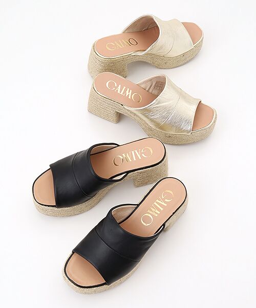 gaimo / ガイモ サンダル | プレーンジュート厚底サンダル | 詳細7