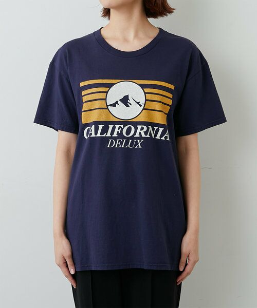 セール】 【CALUX】プリントTシャツ/MOUNTAIN （Tシャツ